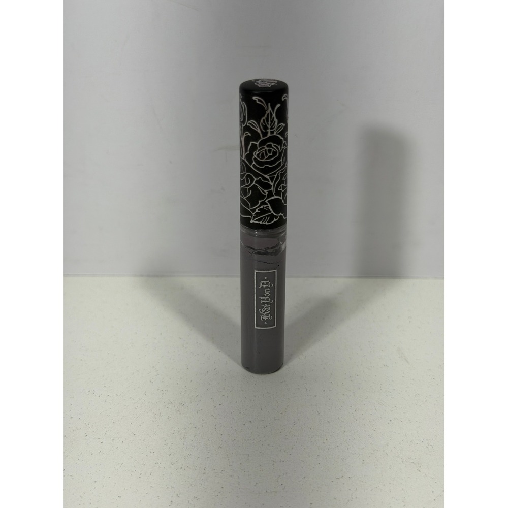 Kat Von D Everlasting Liquid Lipstick Grey Matte Longwear Gothic Rose Cap Tube